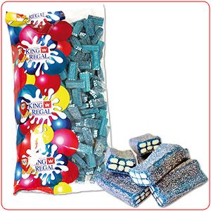 TEGELSTEN SOCKR BLÅBÄR